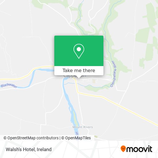Walsh's Hotel map