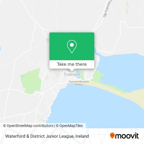 Waterford & District Junior League map