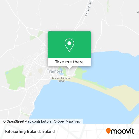 Kitesurfing Ireland map