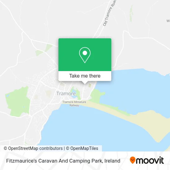 Fitzmaurice's Caravan And Camping Park map