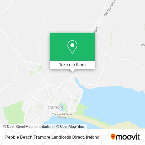 Pebble Beach Tramore Landlords Direct map