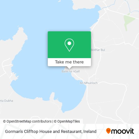 Gorman's Clifftop House and Restaurant map