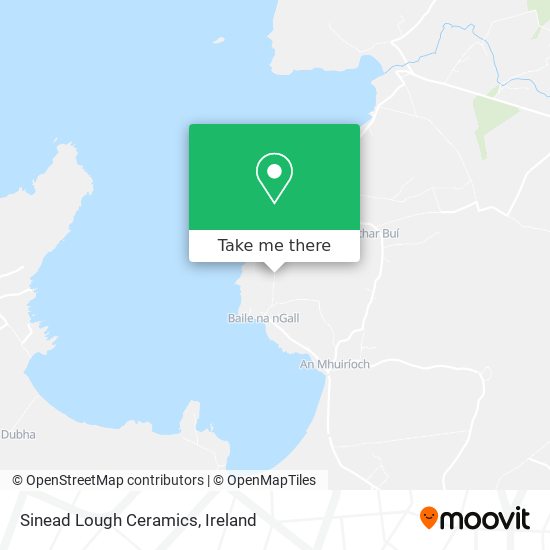 Sinead Lough Ceramics map