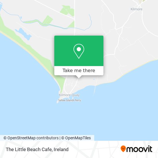 The Little Beach Cafe map