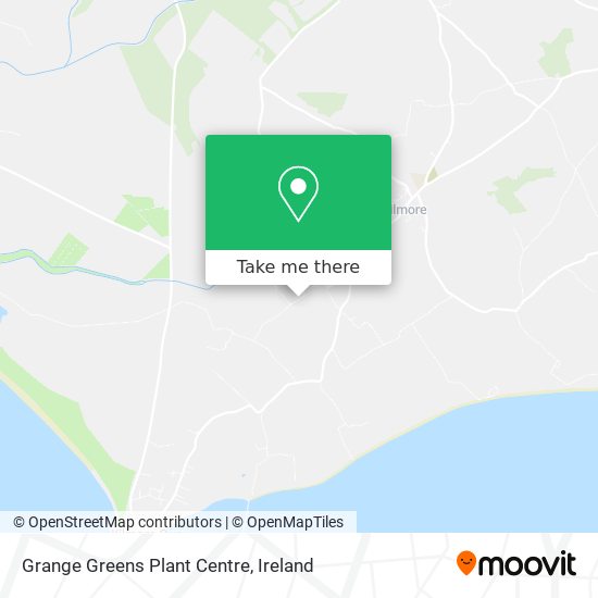 Grange Greens Plant Centre map