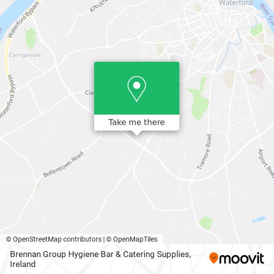 Brennan Group Hygiene Bar & Catering Supplies map