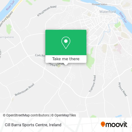 Cill Barra Sports Centre map