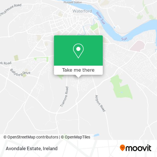 Avondale Estate map