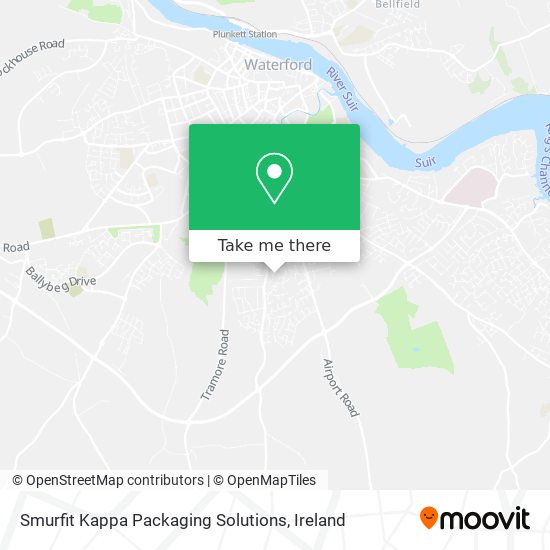 Smurfit Kappa Packaging Solutions map