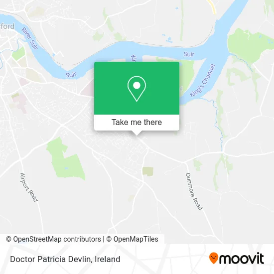 Doctor Patricia Devlin map