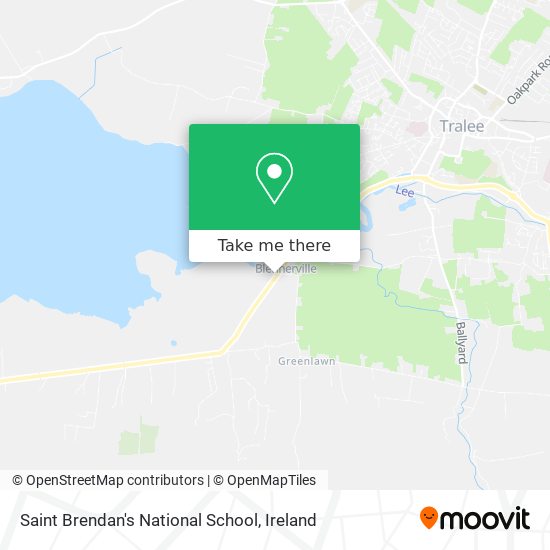 Saint Brendan's National School map