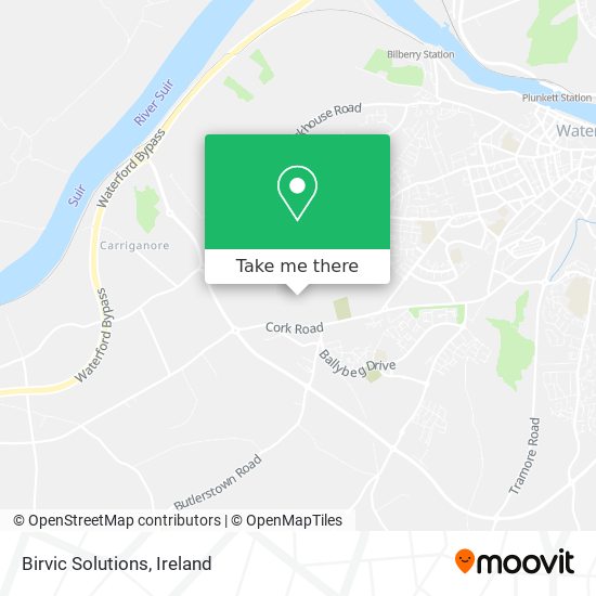 Birvic Solutions map