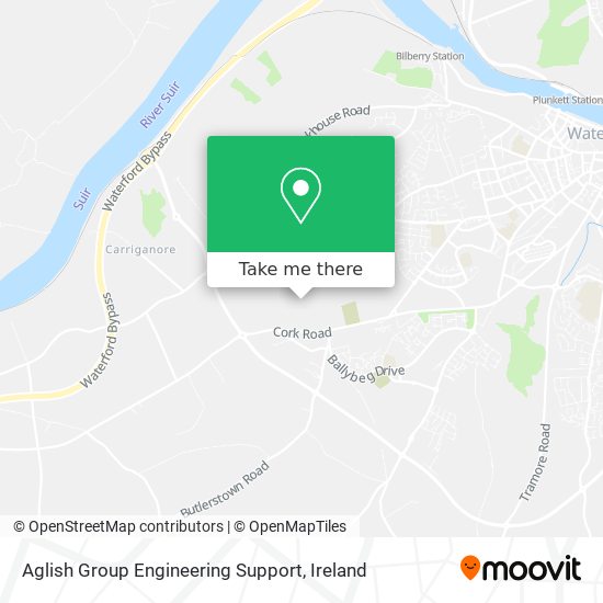 Aglish Group Engineering Support map