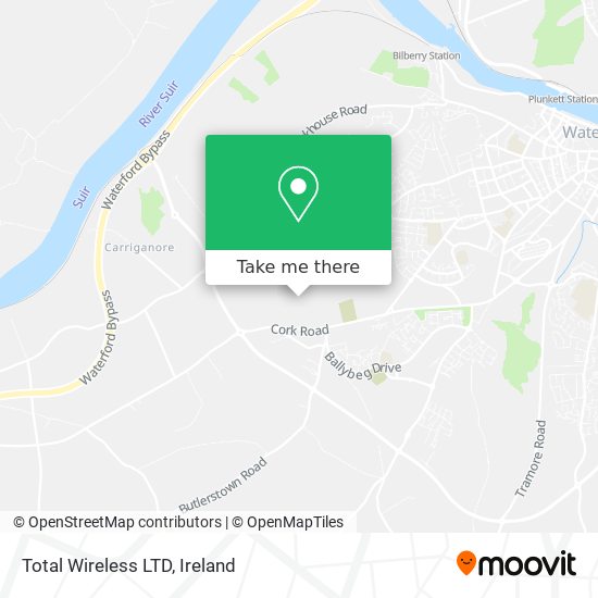 Total Wireless LTD map