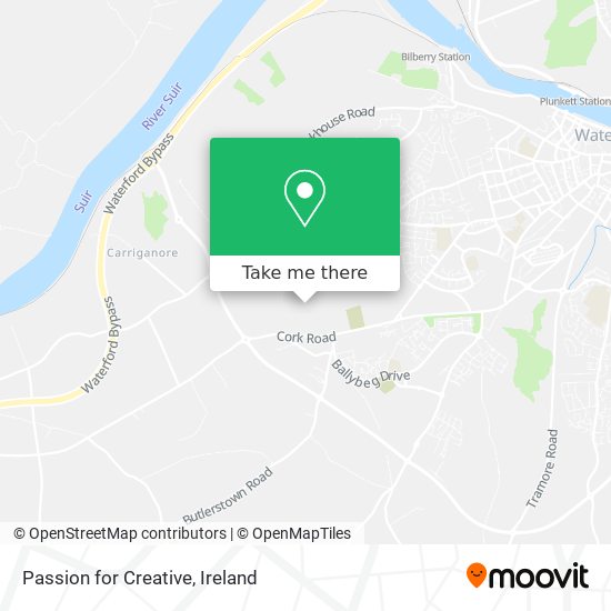 Passion for Creative map