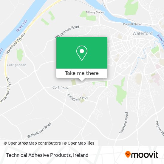 Technical Adhesive Products map