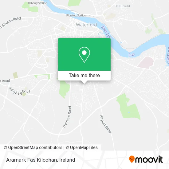 Aramark Fas Kilcohan map