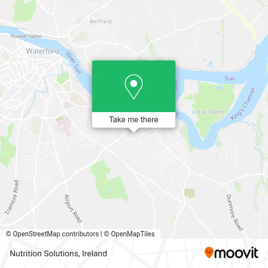 Nutrition Solutions map