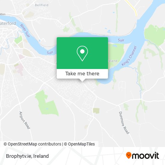 Brophytv.ie map