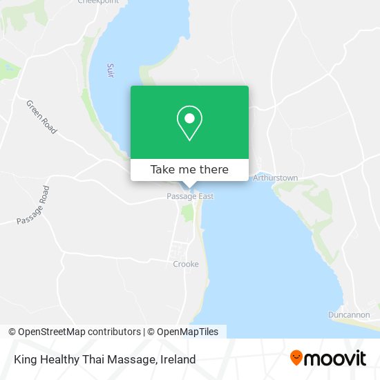 King Healthy Thai Massage plan