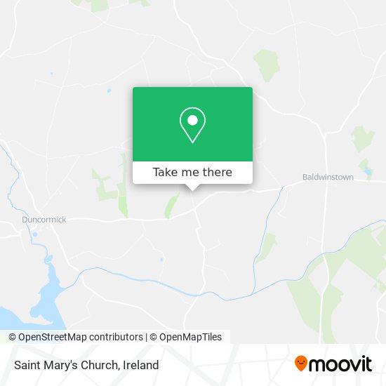 Saint Mary's Church map