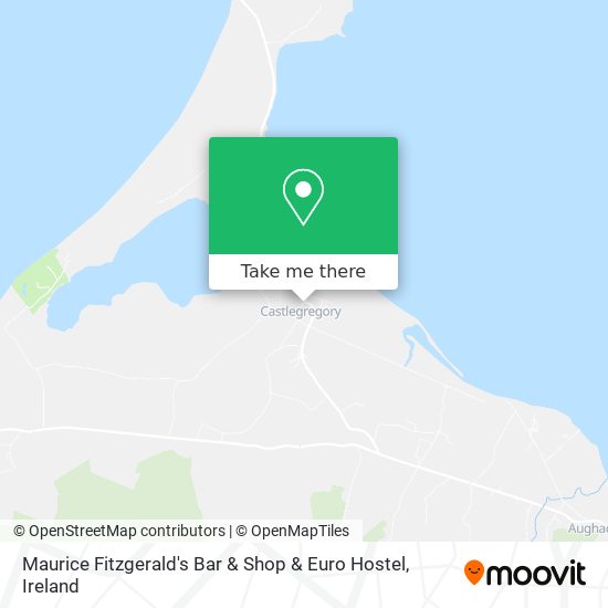 Maurice Fitzgerald's Bar & Shop & Euro Hostel map