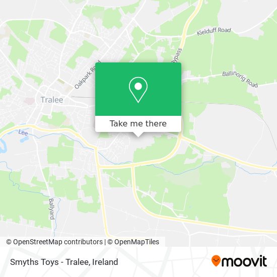 Smyths Toys - Tralee map