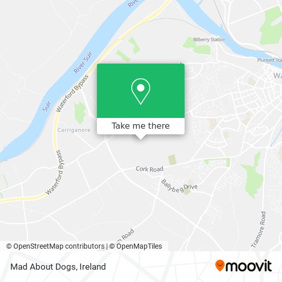 Mad About Dogs map