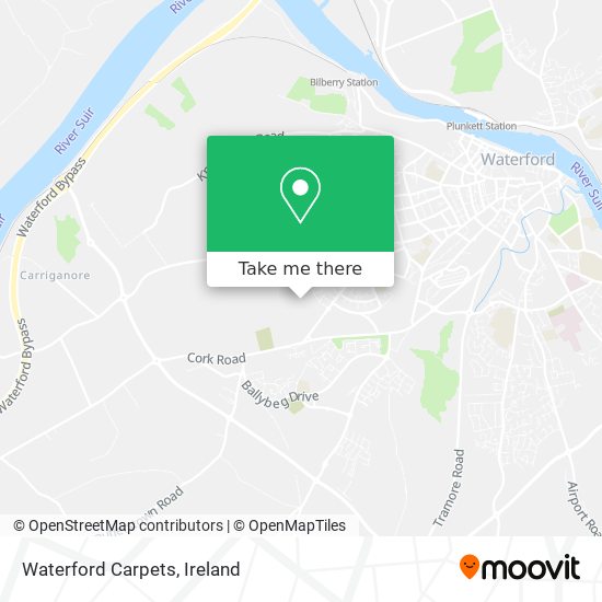 Waterford Carpets map
