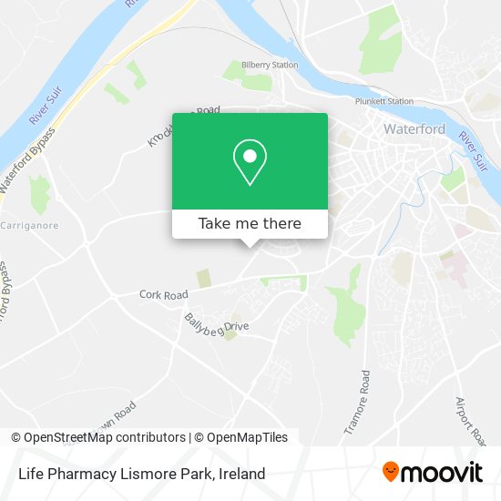 Life Pharmacy Lismore Park map