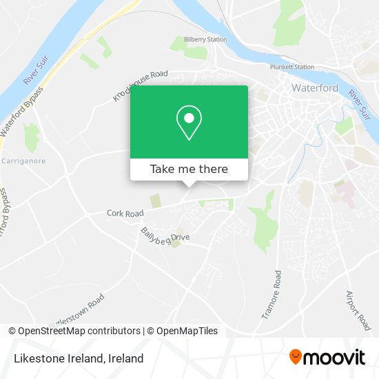 Likestone Ireland map