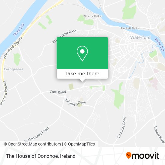 The House of Donohoe map