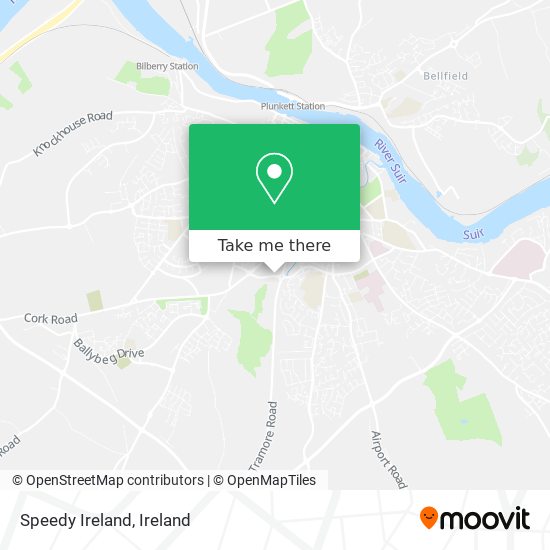Speedy Ireland map