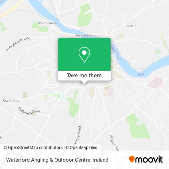 Waterford Angling & Outdoor Centre map