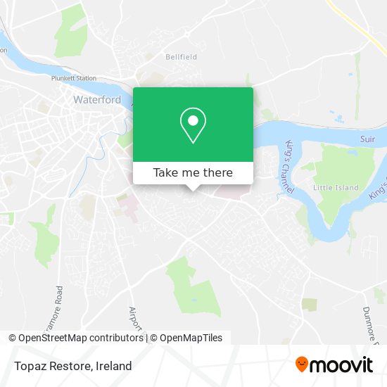 Topaz Restore map