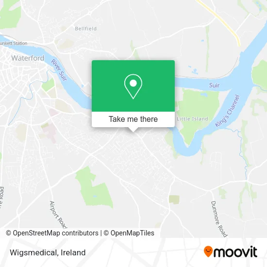 Wigsmedical map