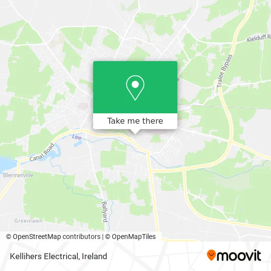 Kellihers Electrical map