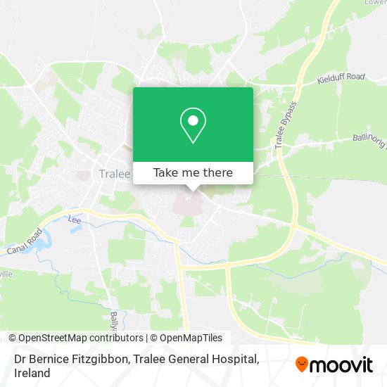 Dr Bernice Fitzgibbon, Tralee General Hospital map