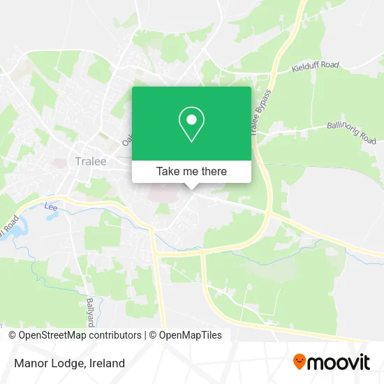 Manor Lodge map