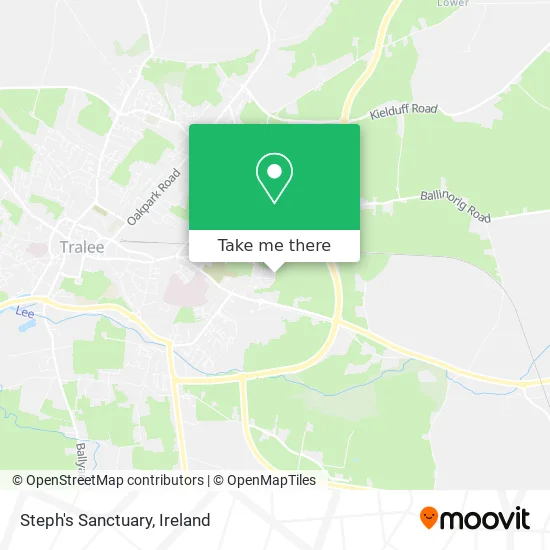 Steph's Sanctuary map