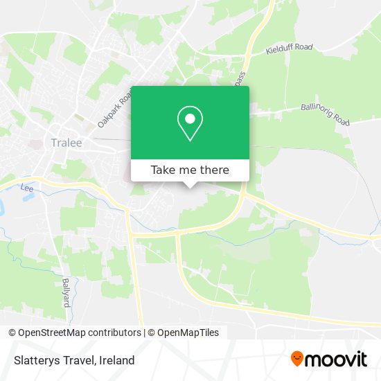 Slatterys Travel map