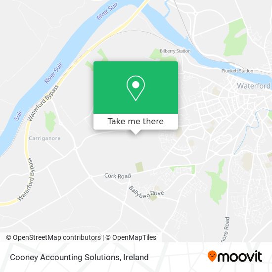 Cooney Accounting Solutions map