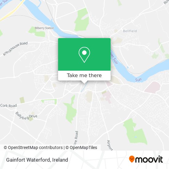 Gainfort Waterford map