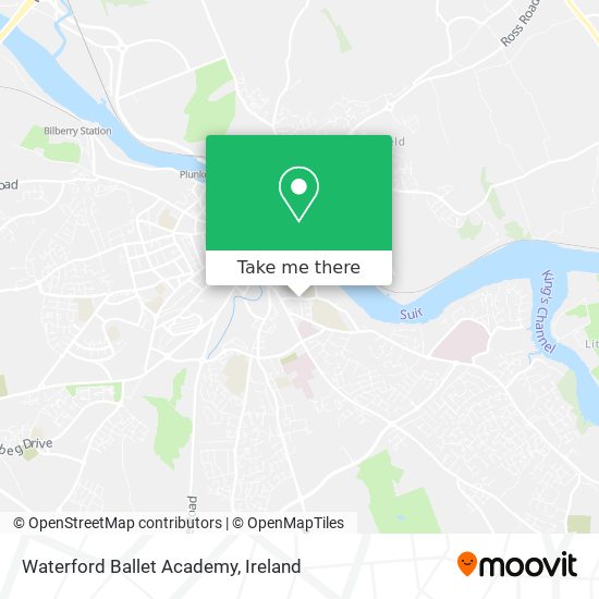Waterford Ballet Academy map