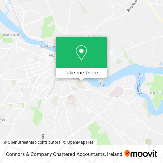 Connors & Company Chartered Accountants map