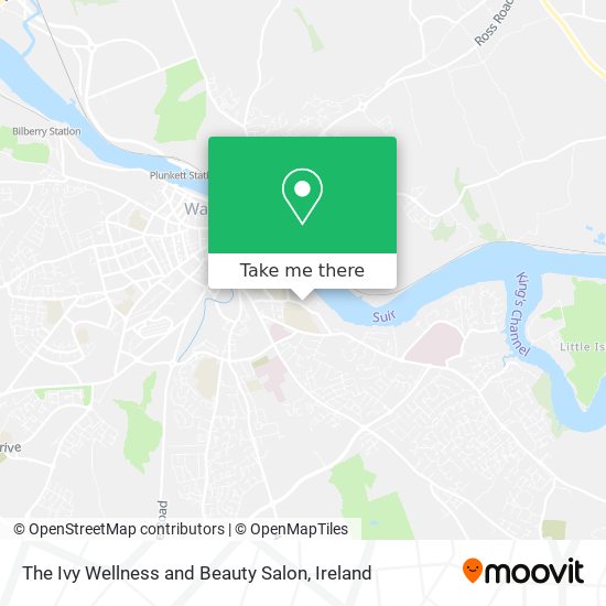 The Ivy Wellness and Beauty Salon map