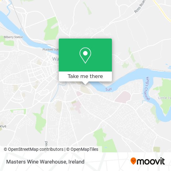 Masters Wine Warehouse map