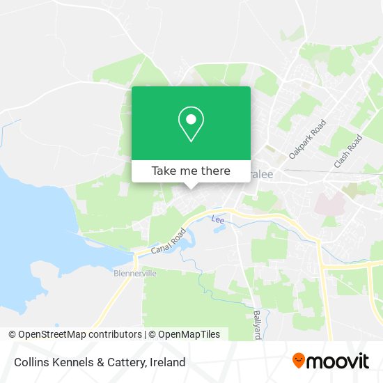 Collins Kennels & Cattery map