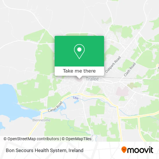 Bon Secours Health System map