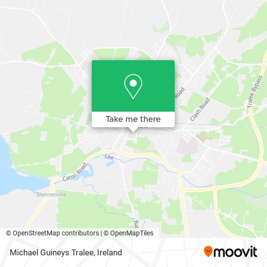 Michael Guineys Tralee map